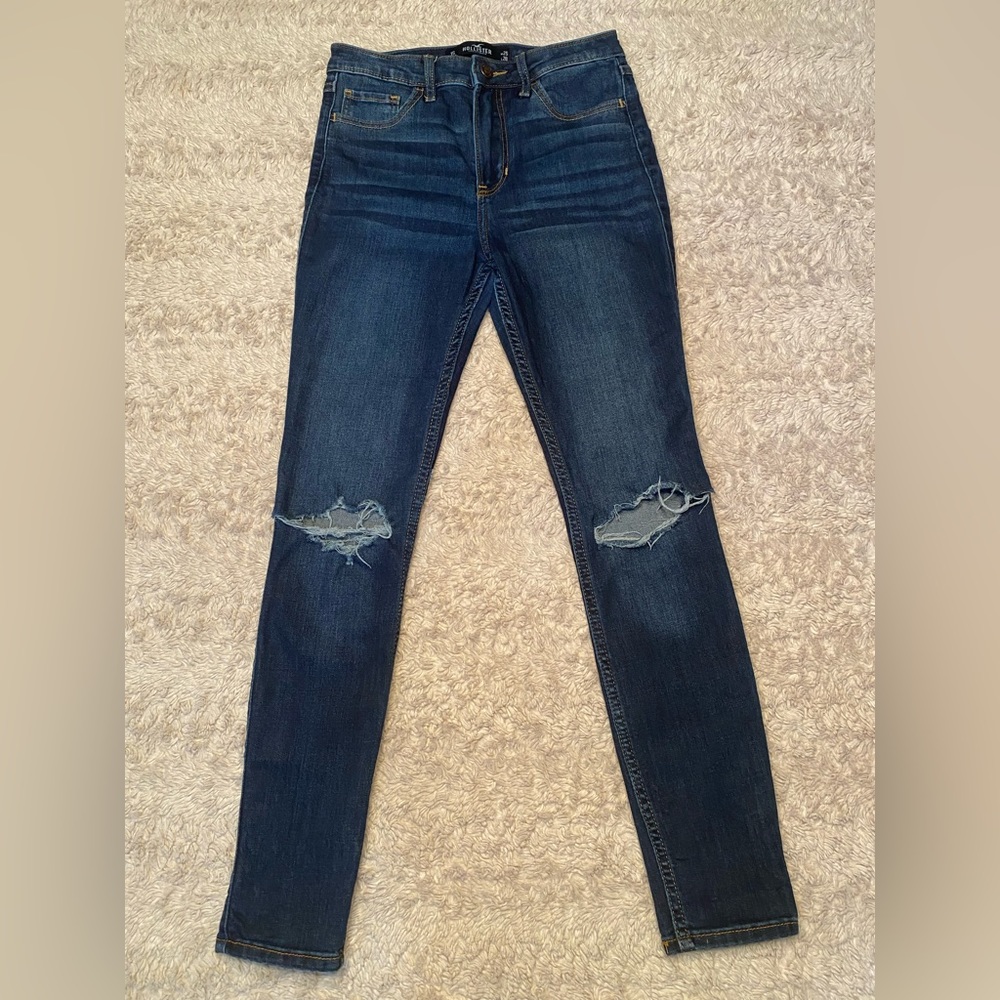 Hollister: High-Rise Super Skinny Classic Stretch Skinny Jeans